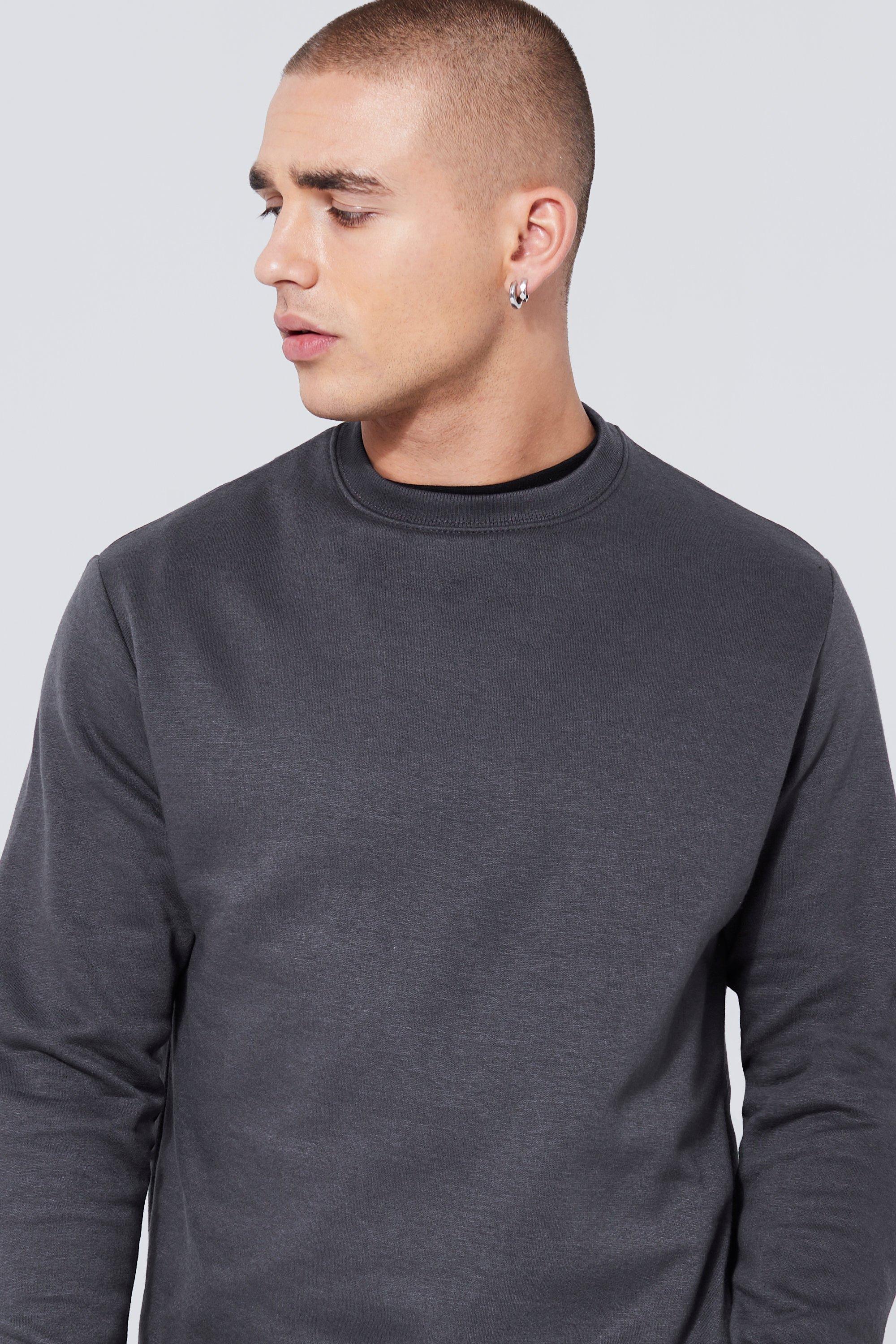 Slim fit mens on sale sweatshirt